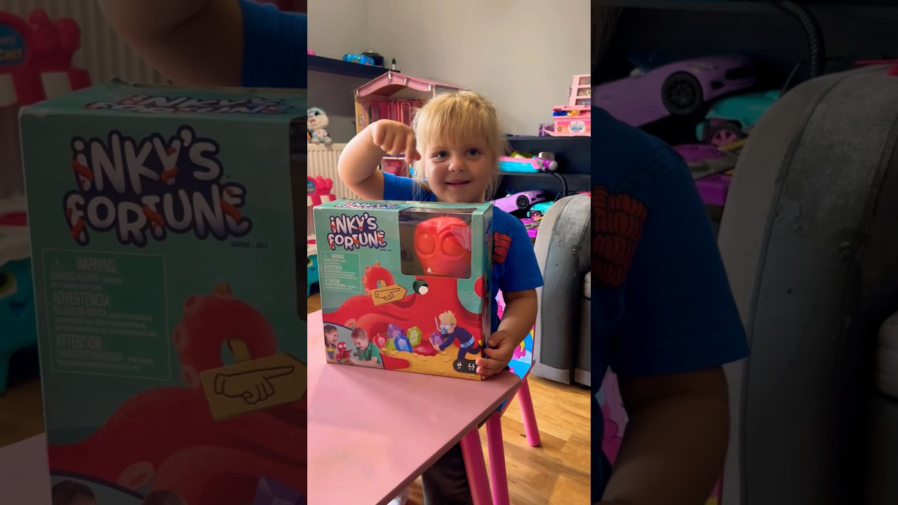 Funny game INKY’S FORTUNE! Try to steal all the diamonds from the sleepy octopus 🐙 it squirts ink!