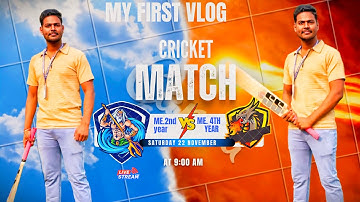 My First Vlog😂|| cricket 🏏Vlog Video 2025 || Aditya #Vlogs