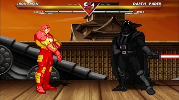 IRONMAN vs DARTH VADER - Exciting High Level Fight!