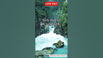 ❤️‍🔥 GIRLS LOVE to be SURPRISED... | Love Fact | #shorts #psychologyfacts #facts
