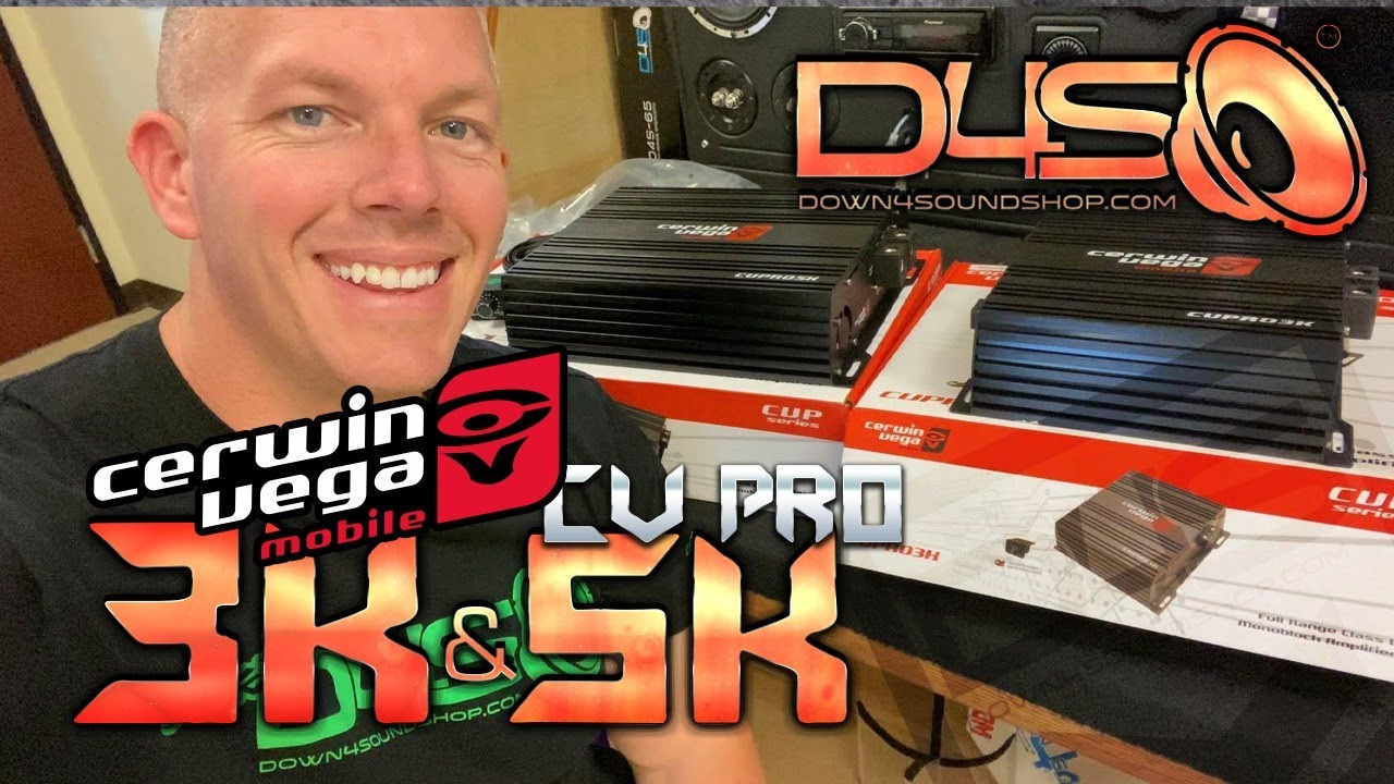 Cerwin Vega Mobile CV PRO 3k & 5k UNBOXING VIDEO