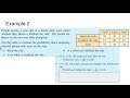 IB Math AA SL Core 10B Two Way Tables