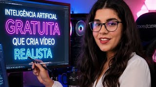 Ia gratuita que gera videos #ia #inteligenciaartificial #iagratis 