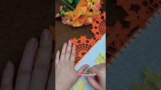 nueva puntilla a crochet #crochet #puntillasestrella #tutorial #tejedoras