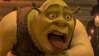 Shrek 2 but every time someone blinks it gets faster
