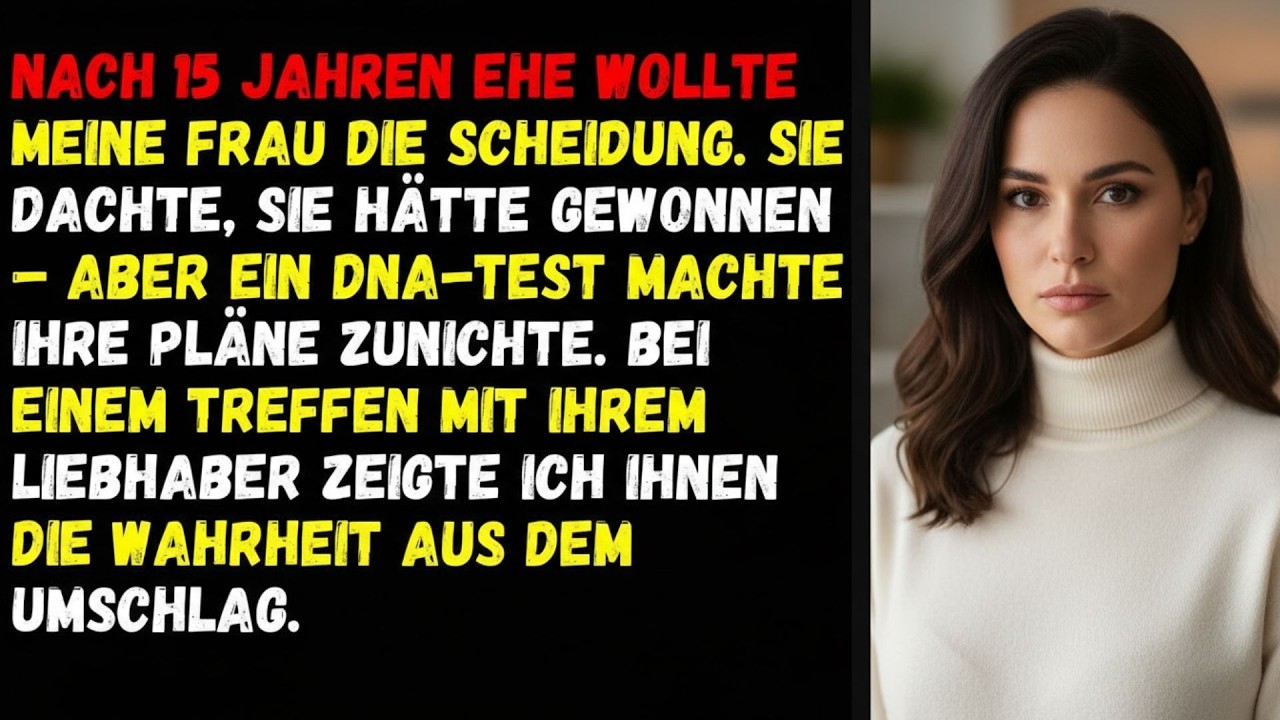 🦋Nach 15 Jahren Ehe wollte meine Frau die Scheidung  Sie dachte, sie hätte gewonnen aber ein DNA Tes