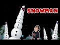 I made a giant snowman in Roblox ⛄