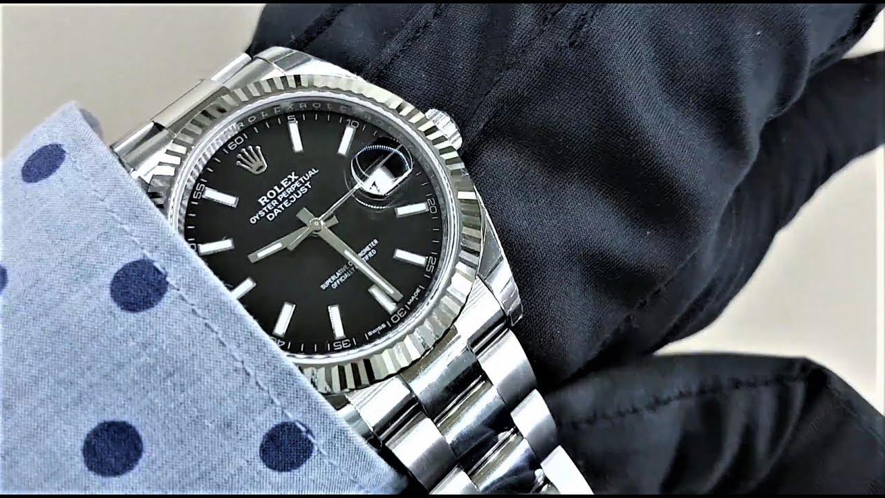 rolex 126334 black