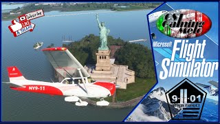 MICROSOFT FLIGHT SIMULATOR - Remembering 9/11. NEVER FORGET!!