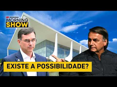 Flávio claims he will walk up the Planalto ramp with his father