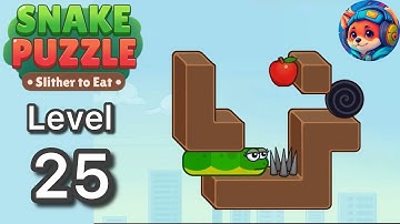 Snake Puzzle: Slither to Eat – Level 25 Walkthrough Solution 