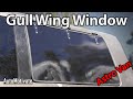 DIY Gull Wing Window On a Chevy Astro Van - Stealth Camper Van Build - Part 5!