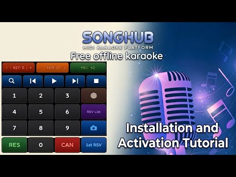 SONGHUB | INSTALLATION AND ACTIVATION TUTORIAL | Free Offline Karaoke Player for Android, Android TV