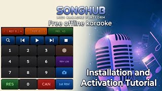 SONGHUB | INSTALLATION AND ACTIVATION TUTORIAL | Free Offline Karaoke Player for Android, Android TV screenshot 4