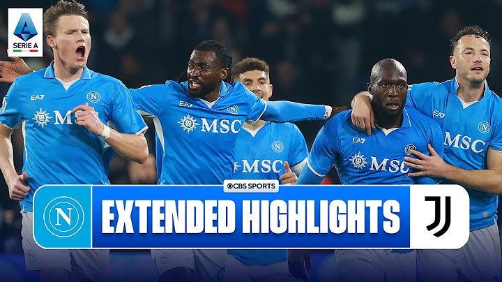 Napoli vs. Juventus: Extended Highlights | Serie A | CBS Sports Golazo