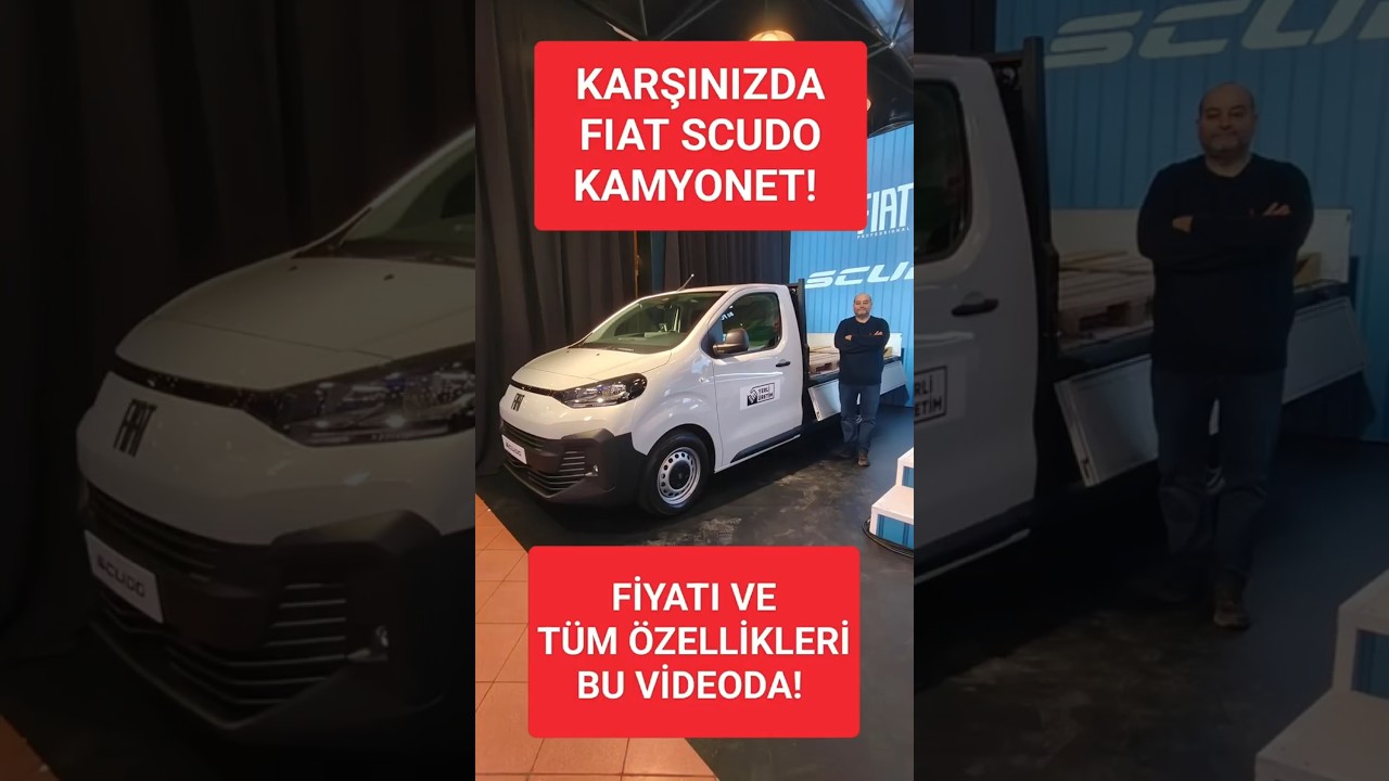 Fiat Scudo Kamyonet 2026 ilk inceleme shorts video / Emre Anamur
