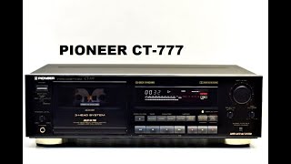 PIONEER CT-777.Обзор кассетной деки.