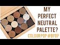 COLOURPOP BYOP CUSTOM NEUTRAL PALETTE 😻😻😻