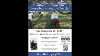 Wreaths Across America 2021 - San Francisco National Cemetery