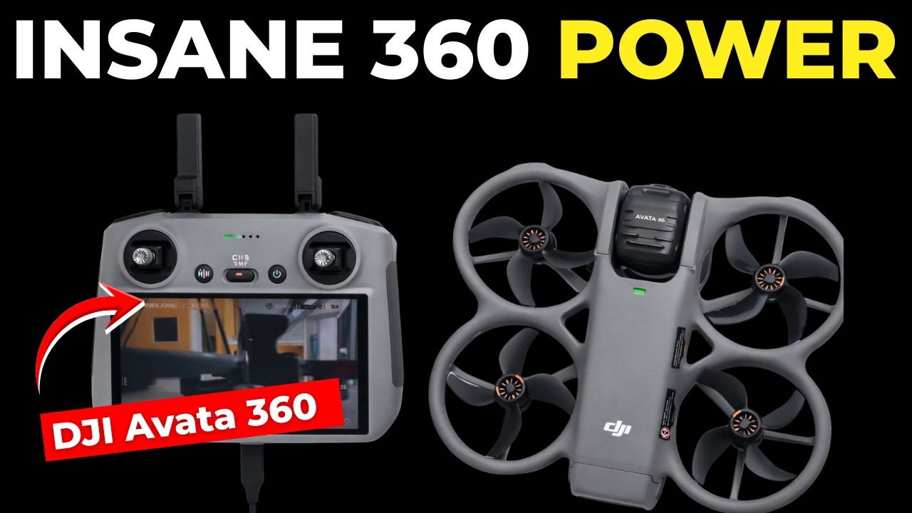 DJI Avata 360: 8K 360 FPV Beast is REAL Firmware Proof! - YouTube
