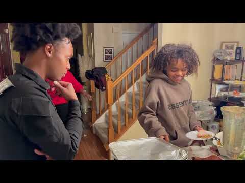 POLICE CAME TO MY THNKSGIVING (VLOG) PLATE POLICE
