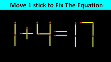 Matchstick Puzzle - Fix The Equation #matchstickpuzzle #simplylogical