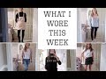 STYLE VLOG: WHAT I WORE THIS WEEK | COLLAB WITH GEMMA JADE