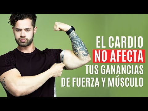 El cardio NO afecta tus ganancias de músculo y fuerza