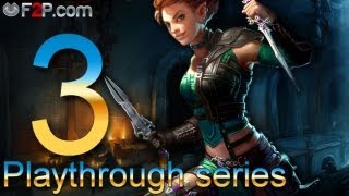 Neverwinter MMO gameplay walkthrough Episode #3 (1080p) - Rogue (level 5-6)
