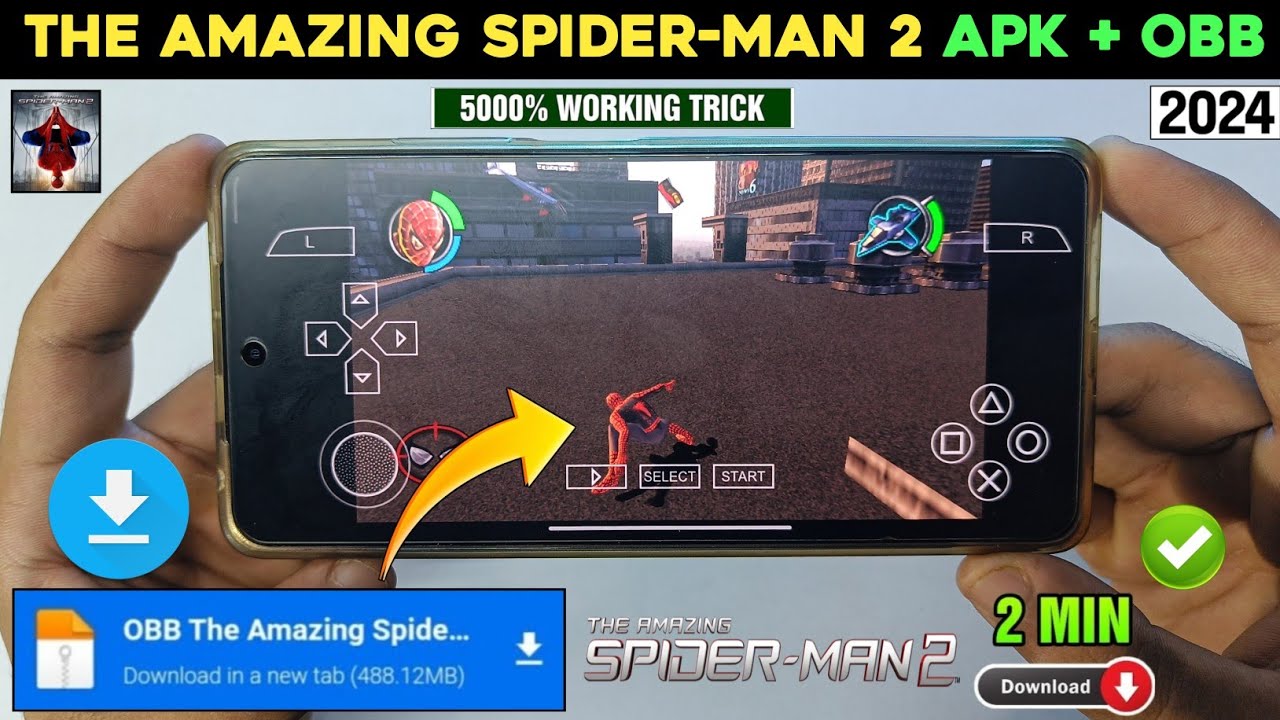 Amazing Spider-Man APK+OBB 2024( Free Download for Android)