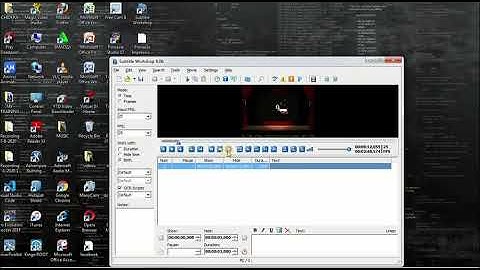 how to create subtitle using subtitle workshop