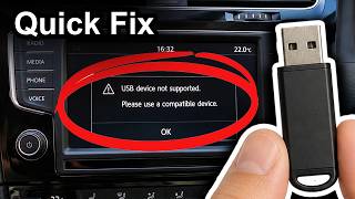 How To Fix USB Not Playing Music in Car | USB Not Working Issue