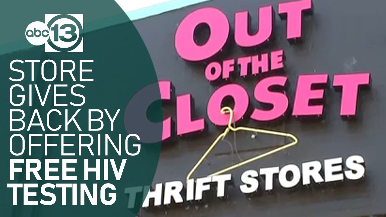 Montrose thrift store gives back by offering free HIV testing YouTube