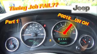 BUTCHERED Jeep Timing Job?? (Part 1  P0018 Correlation)