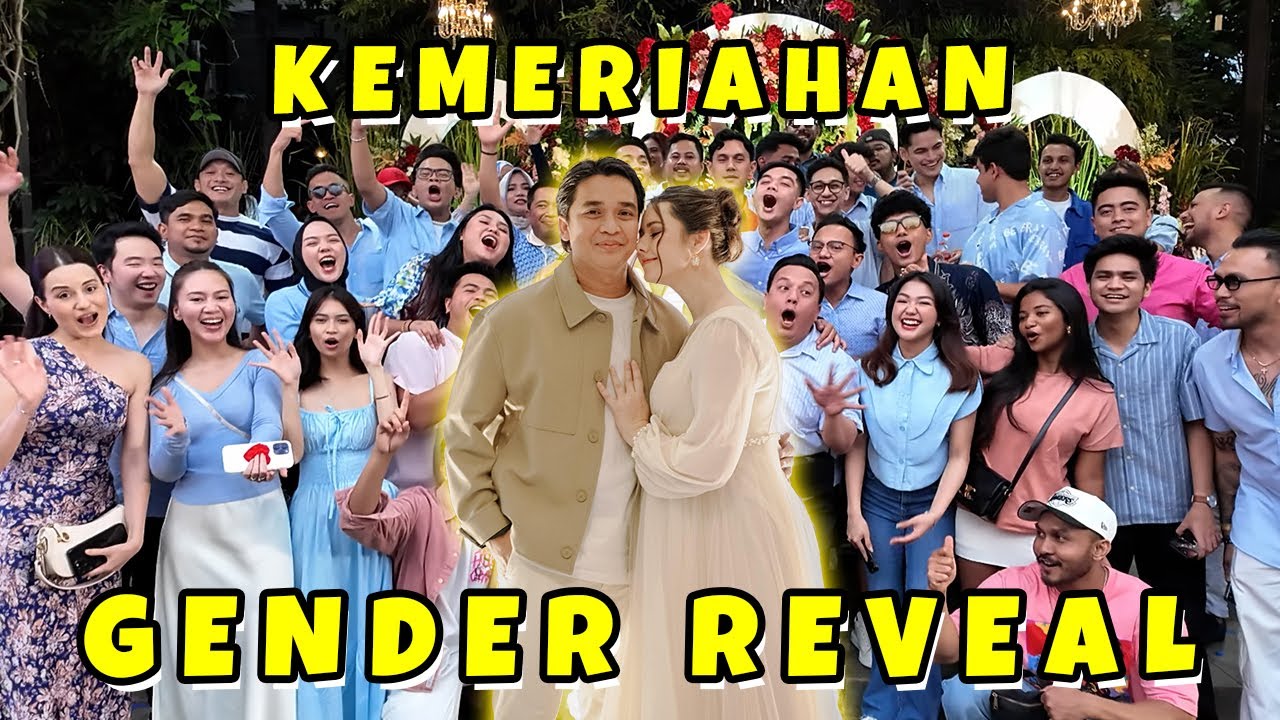 MERIAH DI ACARA GENDER REVEAL BILLY DAN VIKA, BILLY BAHAGIA SERTA TERHARU !!