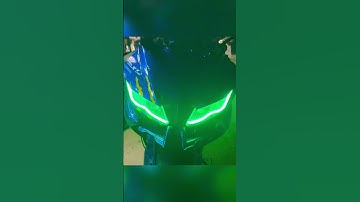 Installed RGB DRL in R15v3 #modified #r15 #r15v3 #shorts #yamaha #indonesia #r15modification #kerala