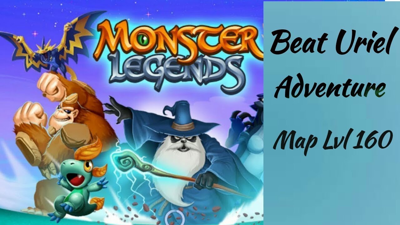 [MONSTER LEGENDS] How to beat 3 Uriel on adventure map level 160