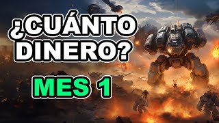 Las ventas de mi juego 1 mes después