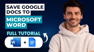 How to Save Google Docs to Microsoft Word [2025 Guide]