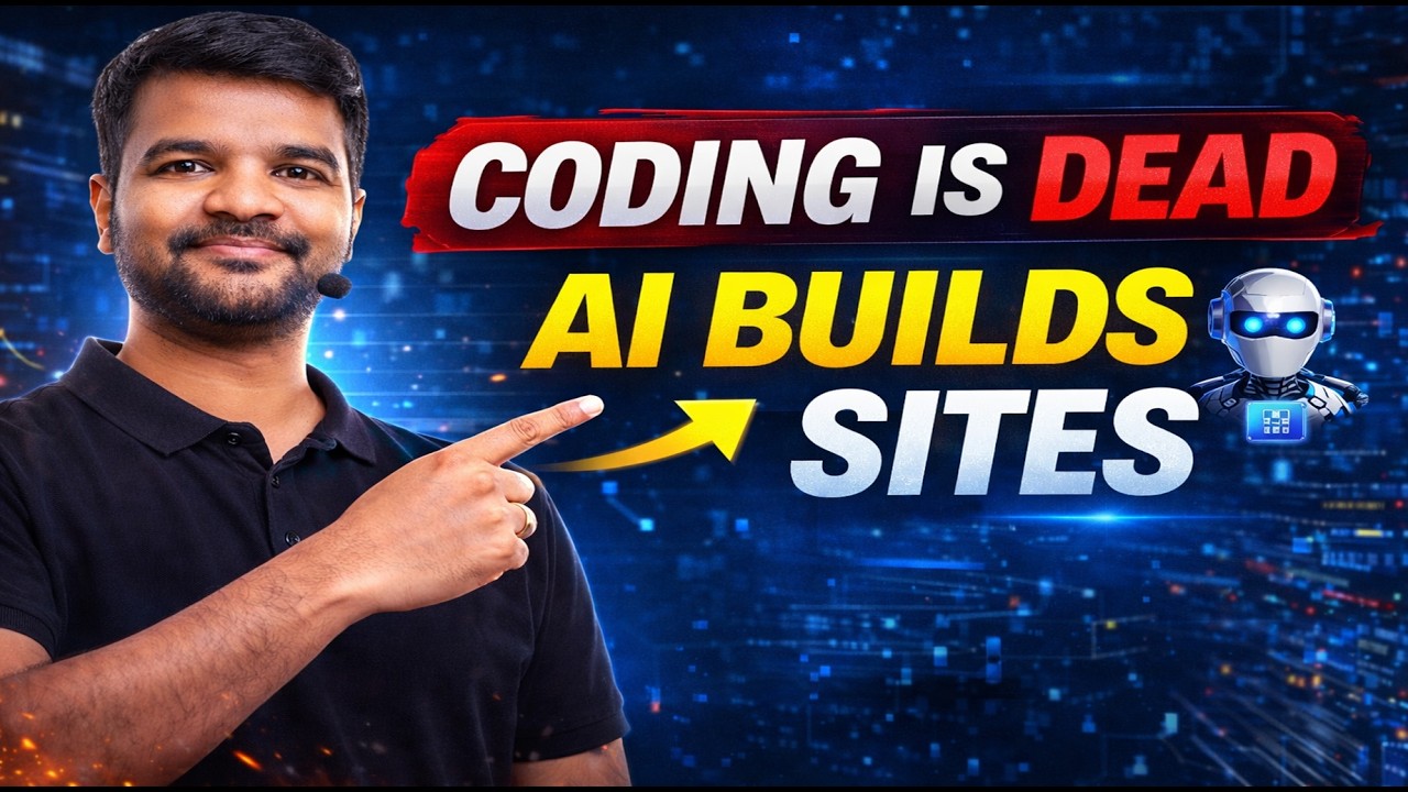 Coding Is Dead. This AI Builds Websites Now - YouTube