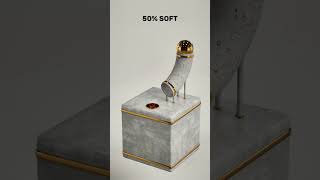 0% vs 100% Soft Cylinder In Pipe  3D Soft Body Simulation