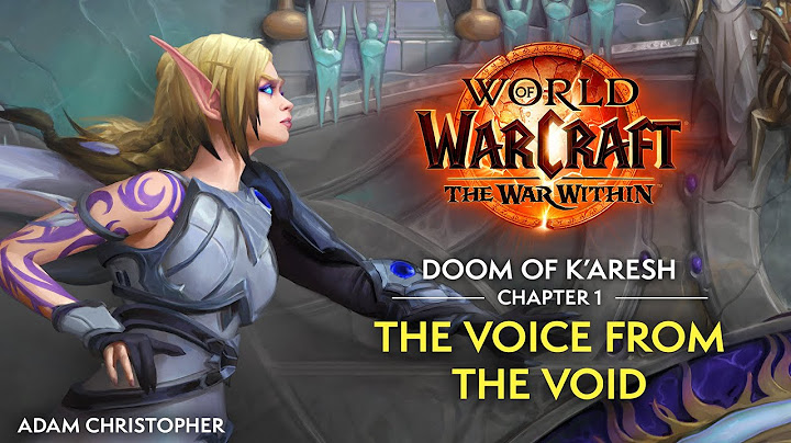 The War Within | The Doom of K’aresh, Chapter 1: The Voice from the Void