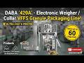 Automatic Granule Packaging Machine for Biscuits &amp; Snacks | DABA