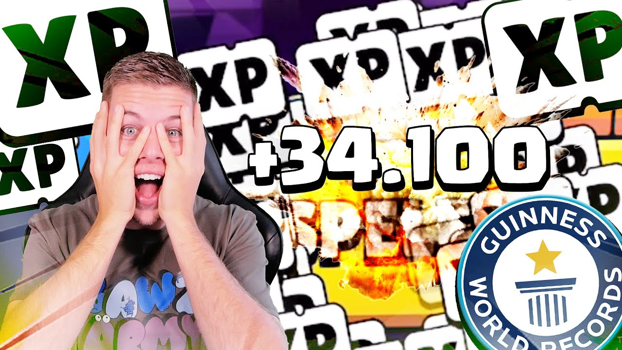 34.100 XP IN 15 MINUTEN! WERELDRECORD!
