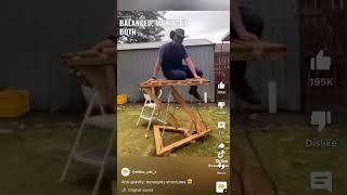 Anti-gravity tensegrity structure