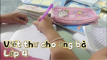 Viết thư cho ông bà | Chúc mừng năm mới | Hỏi thăm sức khỏe|   - Tập làm văn lớp 4 | Mẫu văn 01 - 02