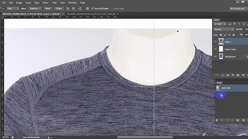 symmetrical neck joint or Reshape Ghost Mannequin in Photoshop