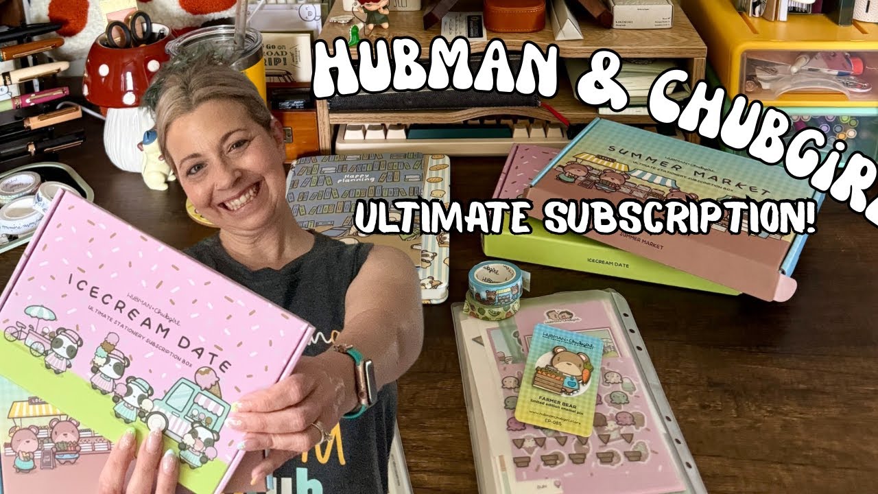 So Many Stickers!! | Hubman and Chubgirl Ultimate Subscription Box
