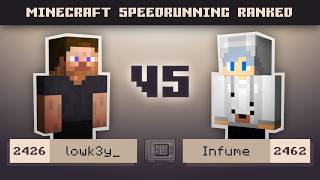 CLOSER AND CLOSER | lowk3y_ VS Infume | MCSR Ranked 1v1