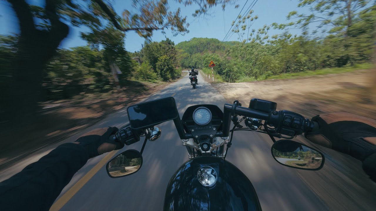 Chill Group Ride ... But Twisty | Harley Davidson | Motorcycle ASMR